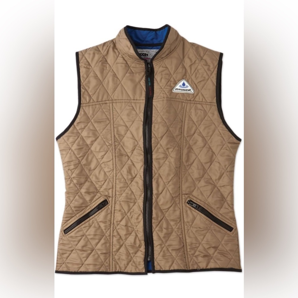 Techniche Ladies Deluxe Sport Vest - Khaki Khaki S Adult Female